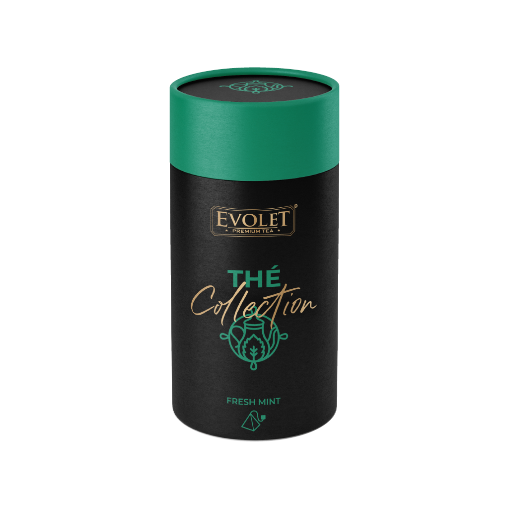  Ceai Fresh Mint Evolet The Collection Tub Pyramide