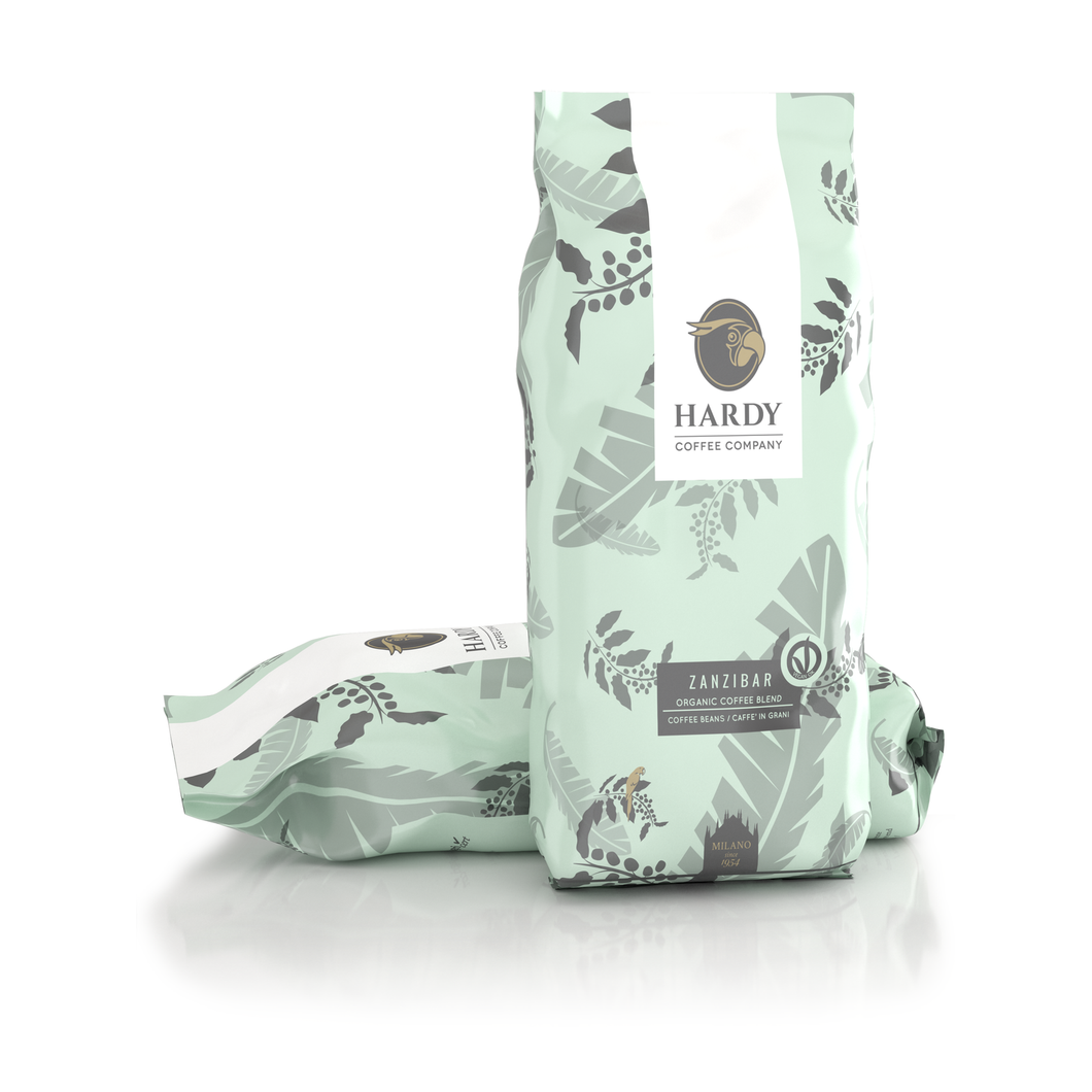 HARDY ZANZIBAR ORGANIC cafea boabe 1kg