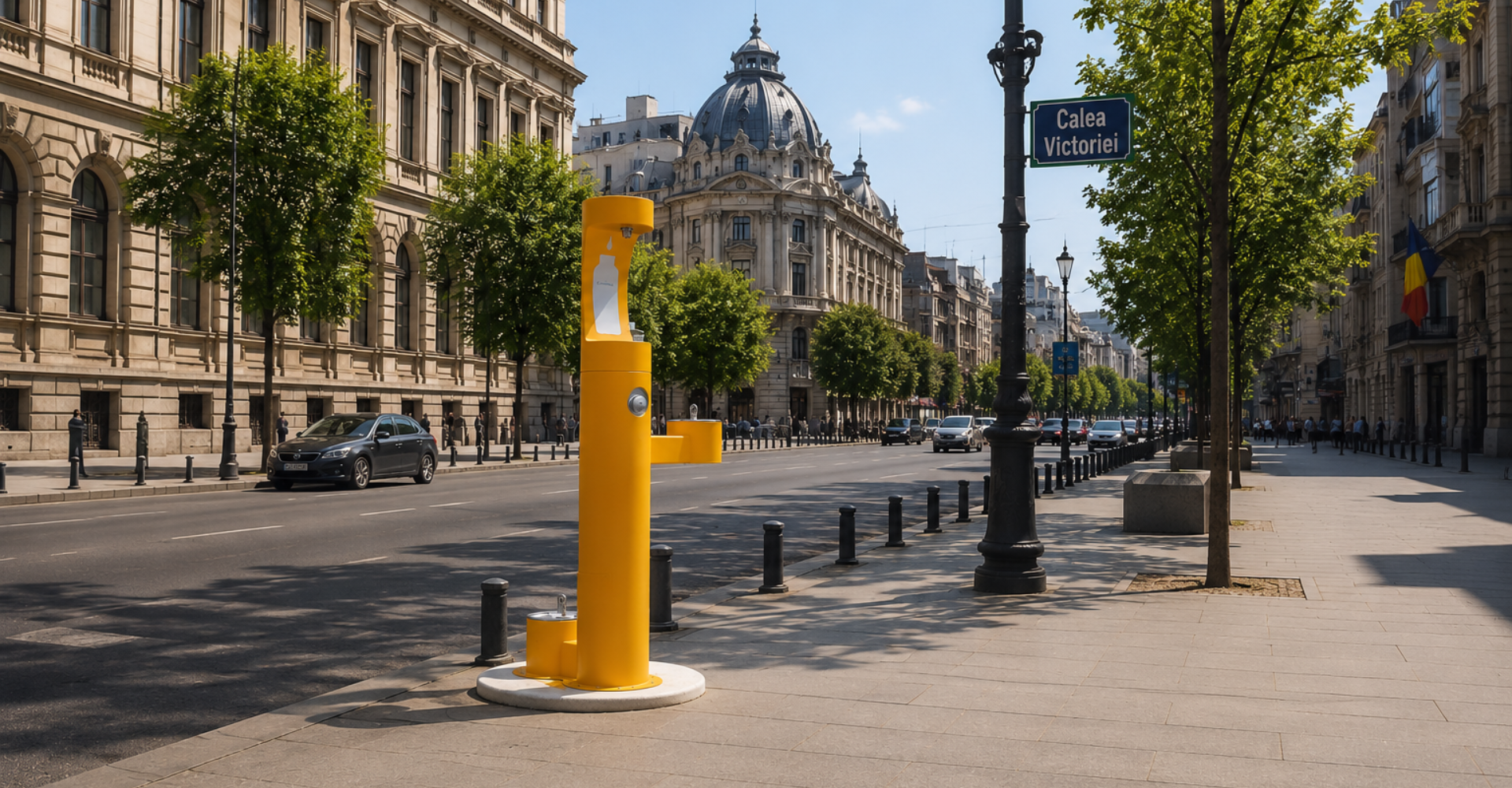 Apă curată și sigură<br />pentru spații publice