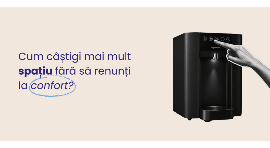 Cum îți poți optimiza spațiul util cu purificatoare de apă?